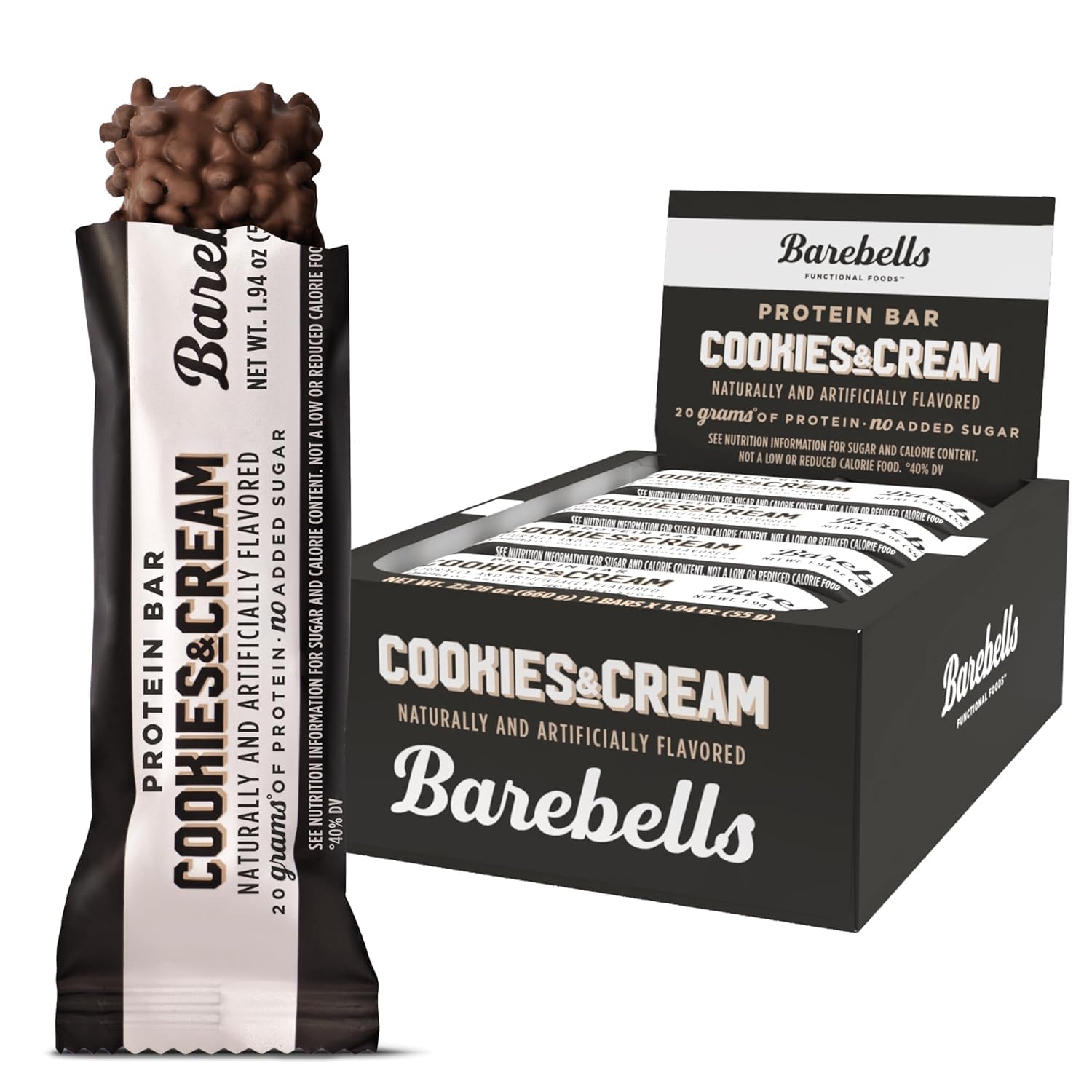 barebells cookies and cream proteiinibatoon - toidulisandidhulgi.ee