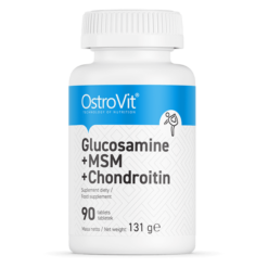 Glucosamine + MSM + Chondroitin Ostrovit Glükosamiin MSM Krondoitiin - toidulisandidhulkgi.ee