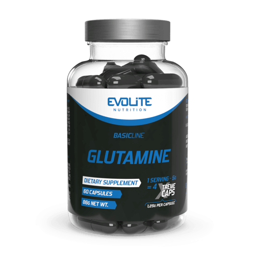 Evolite Glutamiini mega kapslid L-glutamiin - toidulisandidhulgi.ee