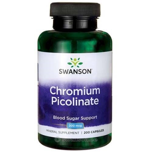 Swanson Chromium Picolinate Kroom - toidulisandidhulgi.ee