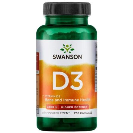Swanson Vitamin D3 Vitamiin D - toidulisandidhulgi.ee