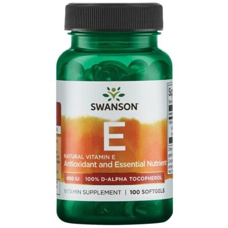 Swanson Vitamiin E kapslid - toidulisandidhulgi.ee