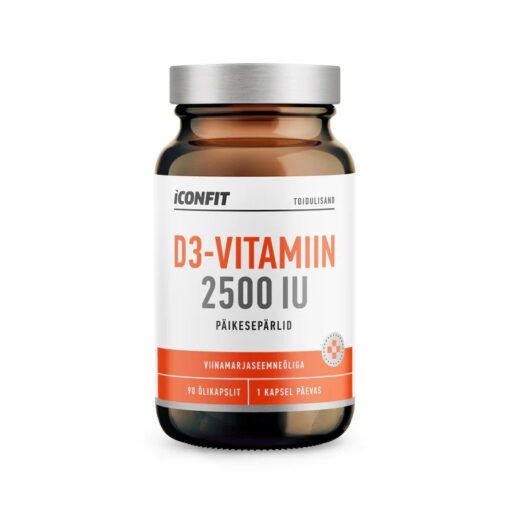 ICONFIT D3 Vitamiin 2500IU - toidulisandidhulgi.ee