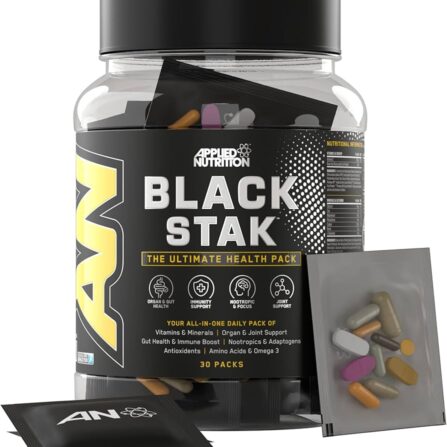 black stak kompleks applied nutrition - toidulisandidhulgi.ee