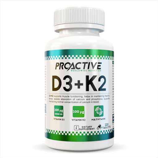 proactice vitamiin d3 + k2 4000 iu - toidulisandidhulgi.ee