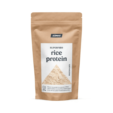 iconfit pruuni riisi valk brown rice protein - toidulisandidhulgi.ee